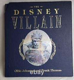 Disney Villain Limited Edition Hardcover Signed. With Flim Strip. Numbered 1369