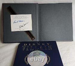 Disney Villain Limited Edition Hardcover Signed. With Flim Strip. Numbered 1369