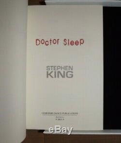 Doctor sleep Signed Limited Numbered Deluxe Traycased Edition Mint Condition
