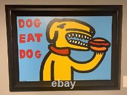 Dog Eat Dog limited edition Canvas by (Hand Signed) Peter Marco