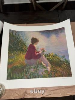 Don Hatfield Silent Reflections Hand Signed Limited Edition Serigraph