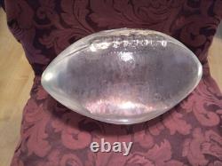 Don Shula Limited Edition 325 Autographed Fullsize Crystal Football