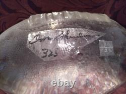 Don Shula Limited Edition 325 Autographed Fullsize Crystal Football