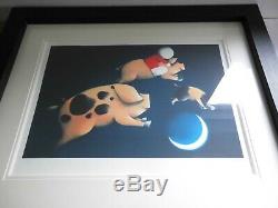 Doug Hyde Framed Limited Edition Pigs might fly