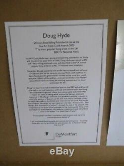 Doug Hyde Framed Limited Edition Pigs might fly