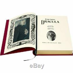 Dracula Folio Society Limited Edition -Number 36/750 Signed Angela Barrett