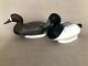 Duck Decoy, Bluebill pair, R. Madison Mitchell, Havre de Grace, 1972. Signed
