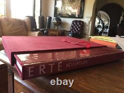 ERTE Sculpture Book, Limited Edition, signed and numbered