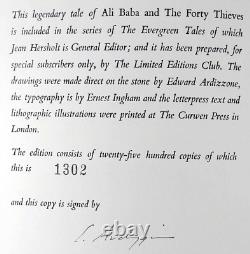 EVERGREEN TALES, Limited Editions Club, Edward Ardizzone, 1949, 3 volumes