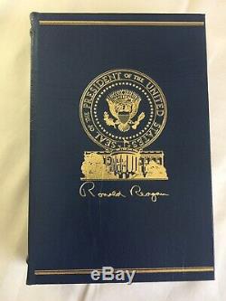 Easton Press SPEAKING MY MIND by Ronald Reagan SIGNED Limited Edition #829/5000