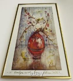 Edna Hibel Limited Edition Spring Blossoms Lithograph Signed Numbered 193