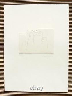 Eduardo Chillida Hand Signed Original Etching 1997