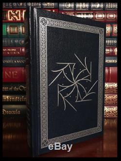 Elantris SIGNED by BRANDON SANDERSON New Deluxe Leather Bound Gift Hardback