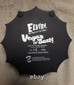 Elvira Signed Vegas Or Bust Limited Edition #119 Out Of #500