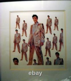 Elvis Presley Lithograph Limited Edition Signed Print