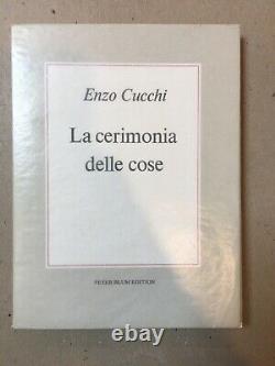 Enzo Cucchi La Cerimonia delle Cose Limited Edition with Signed Etching (1985)