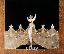 Erte (Romain de Tirtoff) Queen of the Night Print MAKE OFFER