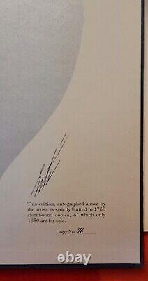 Erte Signed Book Limited Edition With Dust Jacket Costumes Fantastic Autograph