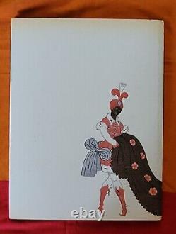 Erte Signed Book Limited Edition With Dust Jacket Costumes Fantastic Autograph