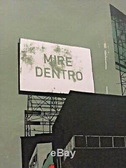 Evan Hecox'Mire Dentro' SIGNED Limited Edition Screen Print (Mexico City)