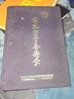 Extremely Rare! Signed Yoshukai-karate 1983