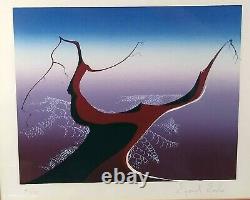Eyvind Earle Limited Edition Signed & Numbered #50/110 Desert Tree Framed
