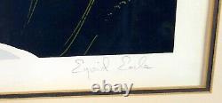 Eyvind Earle Limited Edition Signed & Numbered #50/300 California Coast Framed