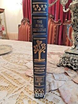 FERAL DETECTIVE Easton Press LETHEM SIGNED FIRST ED