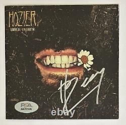 FRAMED SIGNED Hozier Unreal Unearth Limited Edition CD AUTOGRAPHED PSA DNA COA