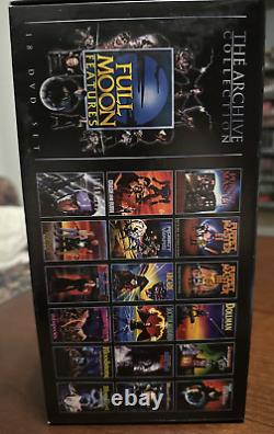 FULL MOON Archive Collection (18 DVD Box Set) Charles Band SIGNED #239/900