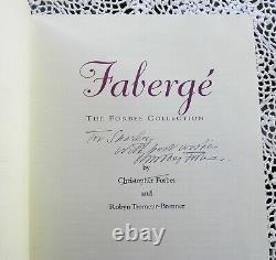 Faberge Forbes Collection by Christopher Forbes SIGNED x 2 Limited Edition