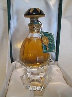 Faberge Grace de Monaco Limited Edition Perfume St Louis Crystal Signed Numbered