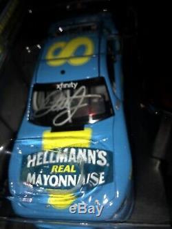 Factory Autographed 2019 1/24 Dale Earnhardt Jr #8 Retro Darlington Hellmanns