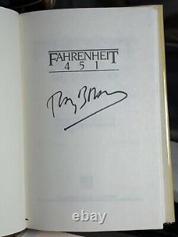 Fahrenheit 451 by Ray Bradbury SIGNED