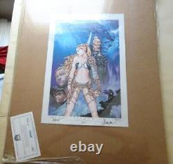 Fathom Print Limited Edition 203/250 COA Signed 3x Caldwell, Gorder, Steigerwald