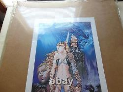 Fathom Print Limited Edition 203/250 COA Signed 3x Caldwell, Gorder, Steigerwald