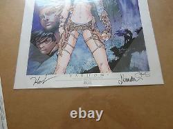 Fathom Print Limited Edition 203/250 COA Signed 3x Caldwell, Gorder, Steigerwald