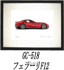 Ferrari F12 GCF-518 & F1 Limited Edition Autographed 300 Copies Set