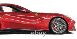 Ferrari F12 GCF-518 & F1 Limited Edition Autographed 300 Copies Set