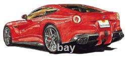 Ferrari F12 GCF-518 & F1 Limited Edition Autographed 300 Copies Set