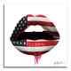 Flag USA D Print Limited Edition on Paper Signed, COA, Pop Art