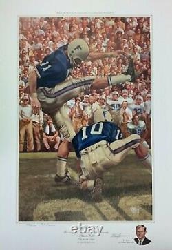 Florida Gators Hand Signed Steve Spurrier The Kick Limited Edition Print