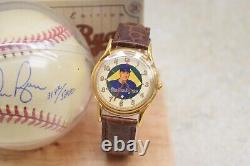 Fossil Watch and Baseball Nolan Ryan Limited Edition Signed withCOA