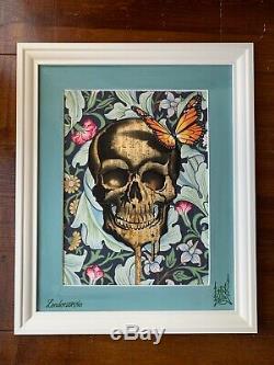 Framed Limited Edition Art Print By Dan gold not Banksy, Damien Hirst