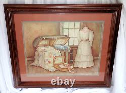 Framed Rare Limited Edition Signed Art Print By Paula Vaughan #370/725