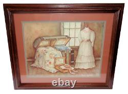 Framed Rare Limited Edition Signed Art Print By Paula Vaughan #370/725