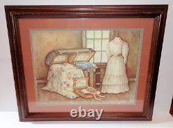 Framed Rare Limited Edition Signed Art Print By Paula Vaughan #370/725