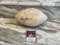 Franco Harris Pittsburgh Steelers Signed Limited Edition Football JSA
