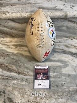 Franco Harris Pittsburgh Steelers Signed Limited Edition Football JSA