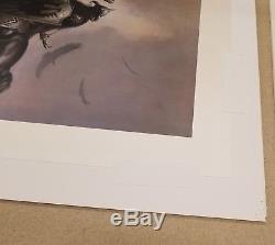 Frank Frazetta Death Dealer Limited Edition Print Signed & Numbered Circa 1980